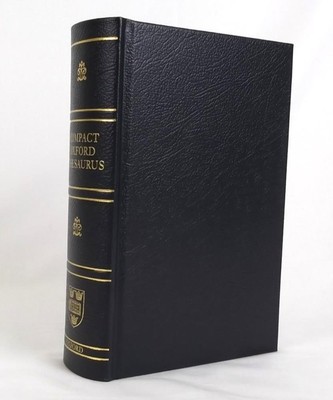 Oxford Compact Thesaurus Third Edition Revised 2008 (Compact Oxford Thesauru...