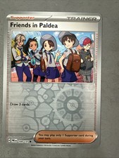 Pokemon TCG * SV Prismatic Evolutions * 109/131 Friends in Paldea C REVERSE HOLO