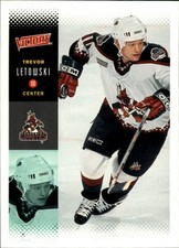 2000-01 UD Victory #179 Trevor Letowski - HKY