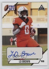2021 Leaf Pro Set College Auto LD Brown #PS-LB1 Auto 14lc