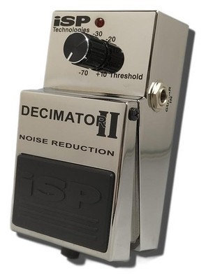 ISP TECHNOLOGIES DECIMATOR 2 Noise Gate Effects Pedal Tested & Works 34761