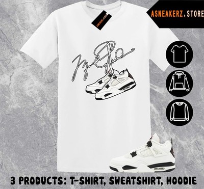 Tee Shirt Matching AJ 4 Flight Club 2026 To Match Sneaker MJ Shoelace 4s T-Shirt