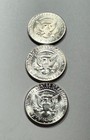 1968 1969 1970 D Mint Gem BU 40% Silve Kennedy 3 Coin Set Nice!! — photo 2