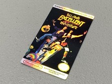 Bill  Ted's Excellent Adventure, Holographic NES Replacement Label