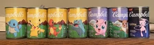 Campbells Pokemon Soup - SET Of 7