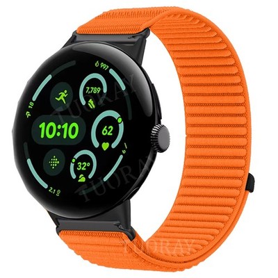 Sport Nylon Loop Armband Für Google Pixel Watch 3 45mm Ersatz Band Uhrenarmband