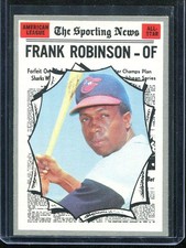 1970 Topps Baseball # 463  Frank Robinson  All Star  (EX-MT)  Excellent to Mint