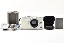 Olympus PEN Lite E-PL6 White Mirrorless Camera Body Only Low Shutter Count Used