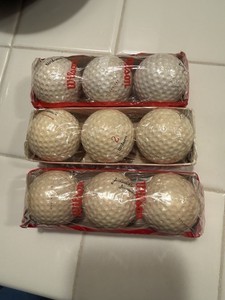 Wilson Vintage Golf Collectors-3 1950’s 3-Ball Sleeves-Casper, Boros, Snead!