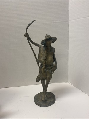 Antique Bronze Statue Sculpture.