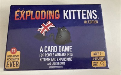 SPECIAL UK EDITION Exploding Kittens Card Game UK EDITION - BRANDNEU & VERSIEGELT