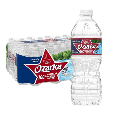 #ad Ozarka 100% Natural Spring Water 16.9 fl. oz. 40 pk. SAMEDAYSHIP $32.99
