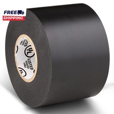 Wide Electrical Tape Heavy Duty Thick Flame Retardant Black Electrical Tape