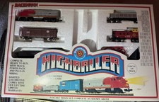Bachmann Highballer Santa Fe N Scale Full Set w/ Track, Power Pack, lots more