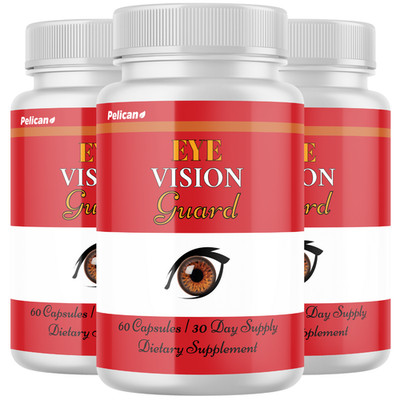 Eye Vision- Eye Health Dietary Supplement- Vision Support with Lutein- 3 Bottles