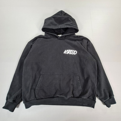 Annie Hood Damen Hoodie schwarz Large schwerer Baumwollpullover Made in England