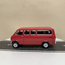 Greenlight Smokey Bear 1969 Ford Club Wagon Passenger Van Red 1:64 NM