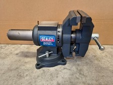 Sealey MFV150 Multifunction Cast Iron Vice with Swivel Base 150mm Version 2 Grey