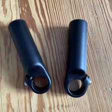 Lenkerhörnchen, Bar ends, Kurz, Schwarz Matt