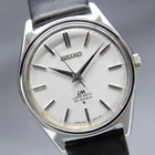 Overhauled [N MINT] Vintage SEIKO Lord Matic 5601-9000 36mm Silver AT Mens Watch