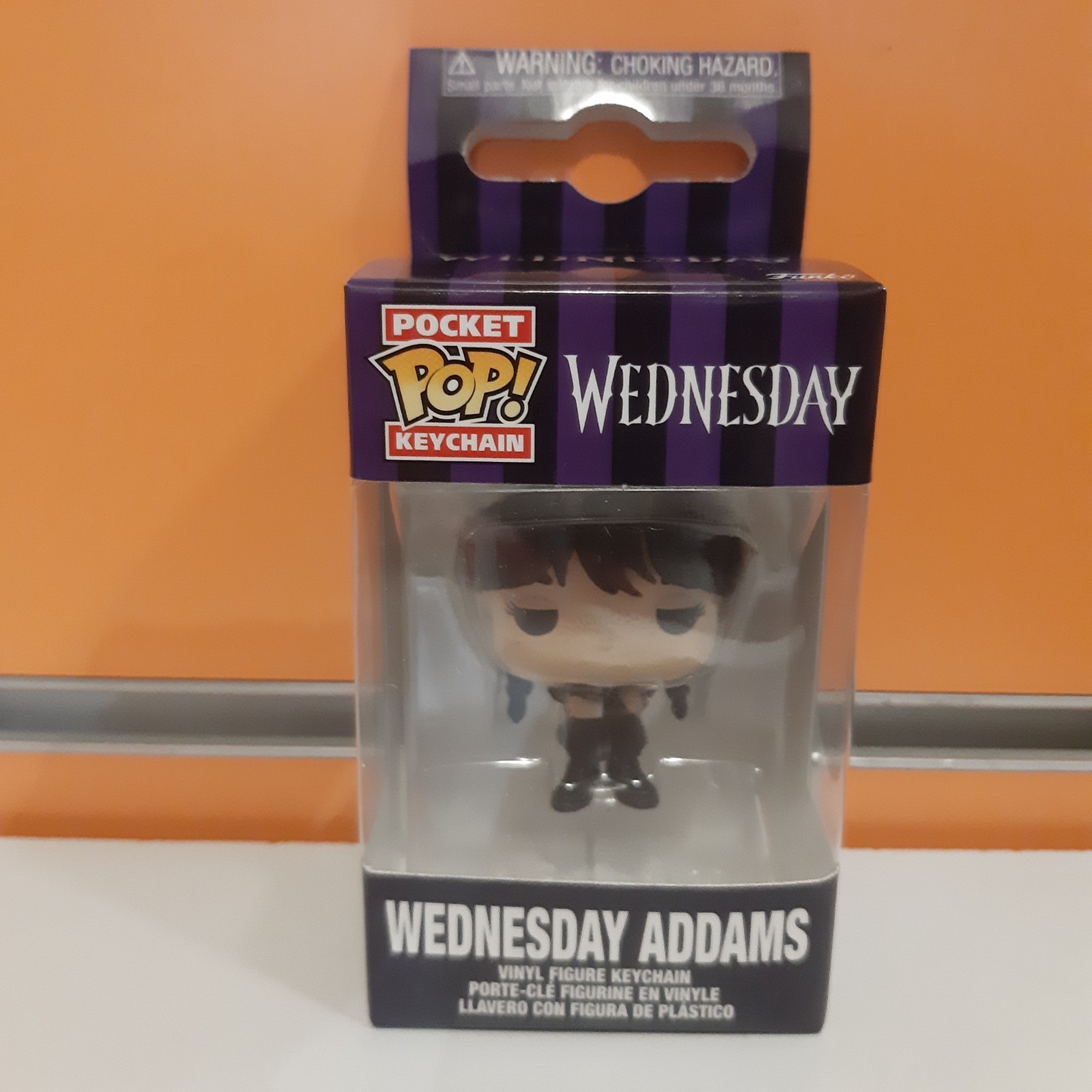 Funko Pop! Portachiavi Wednesday Addams NUOVO