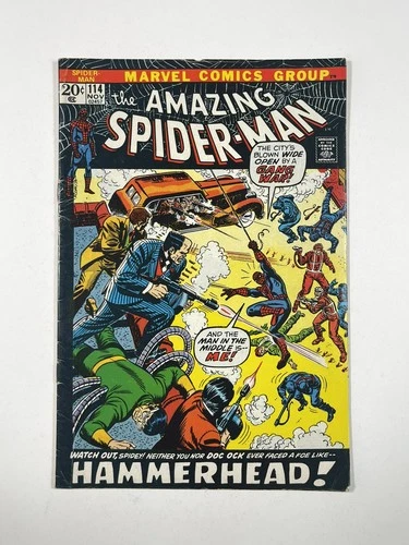 Amazing Spider-Man #114 FN 2nd App Hammerhead John Romita Marvel Comics 1972 🔑