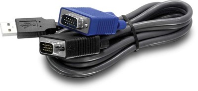 USB VGA KVM Kabel 31m HDB 15-Pin männlich zu männlich TRENDnet Typ A