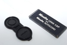 Minolta Autocord Bay I Plastic Front Lens Cap for TLR Cameras. NOS in Box