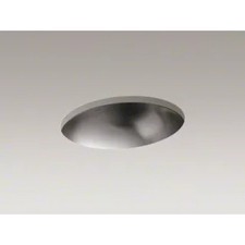 Kohler K-2608-SU-NA Bachata 17-1/8" Stainless Steel Undermount Bathroom Sink