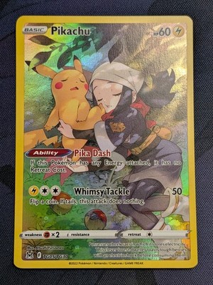 Pikachu TG05/TG30 Swsh11: Lost Origin Trainer Gallery Holo