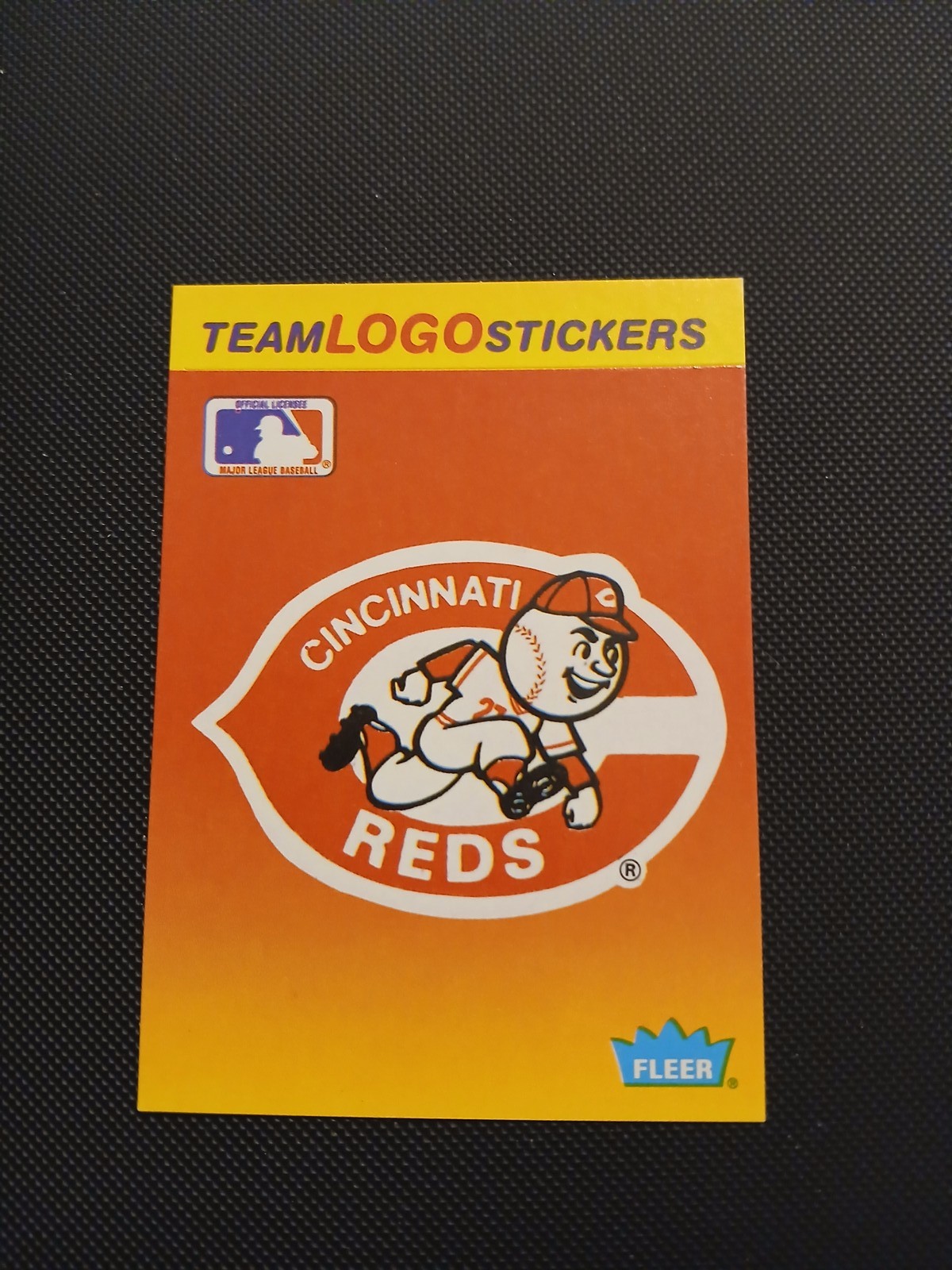 1991 Fleer #NNO Cincinnati Reds Team Logo Stickers