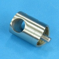 Edelstahl Traversenhalter Querstabhalter Rohr Ø 48,3 X 12 Mm Rundstab Rundstahl