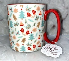 10 Strawberry Street 14 Oz. Bella Christmas Mug - NWT