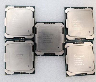 MIX Lot of 5 Intel Xeon E5-2690v4 x4pcs E5-2680v4 x1pc| LGA2011-3 CPUs