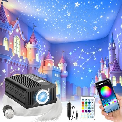 Twinkle 500x Fiber Optics 3m Car Home Headliner Star Light Kit Ceiling Lights US