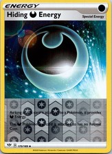 HIDING DARKNESS ENERGY - 175/189 Darkness Ablaze - POKEMON Reverse Holo NM/M