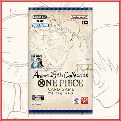 one piece tcg eb02 card list ONE PIECE ENGLISH TCG: EB02 ANIME 25th Collection Extra Pack Booster  English