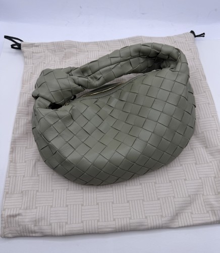 Bottega Veneta Nappa Intrecciato Mini Jodie New Sauge
