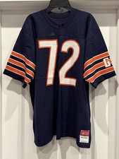 VTG William Perry Chicago Bears Jersey Refrigerator The Fridge 1985 Sand-Knit 🐻