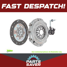 Clutch Kit 3pc (Cover+Plate+CSC) fits OPEL CORSA C, D 1.4 00 to 14 Z14XEP-GPL