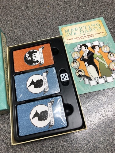 Marrying Mr. Darcy : The Pride & Prejudice Card Game By Game Salute NEW - Picture 3 of 4