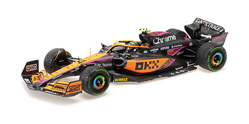 1:18 Minichamps 537223504 Lando Norris Mclaren MCL36 4th Singapore GP 2022