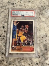 1996-97 TOPPS ORIGINAL PSA 5 2004 BOWMAN DP & PROS BUYBACK KOBE BRYANT #138 /100