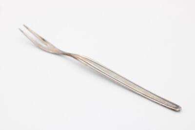 WMF Zürich 90er Silberauflage versilbert Pieker Fleischgabel Gabel Länge 17 cm
