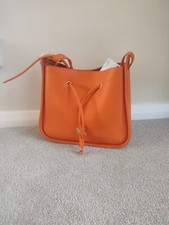 Brand New Kassandre Paris %100 Leather  Bag in Orange