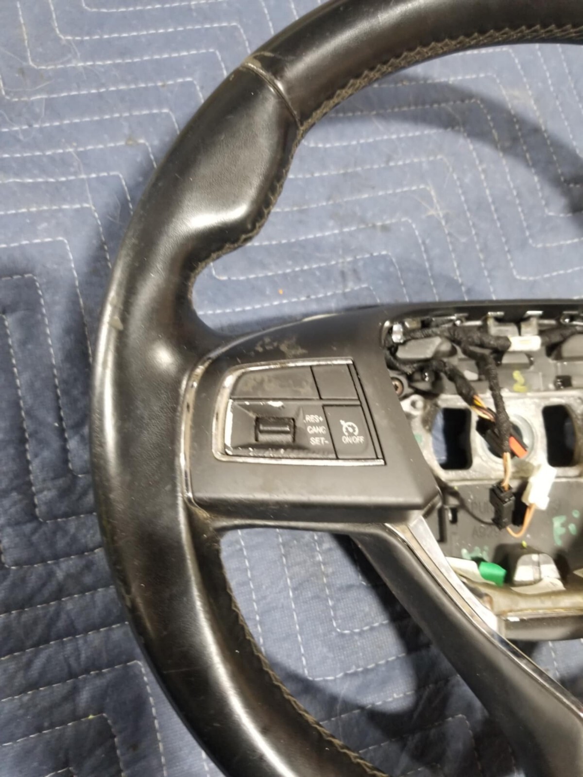 14-20 Maserati Ghibli S M157 Steering Wheel Black 670044602 OEM #85