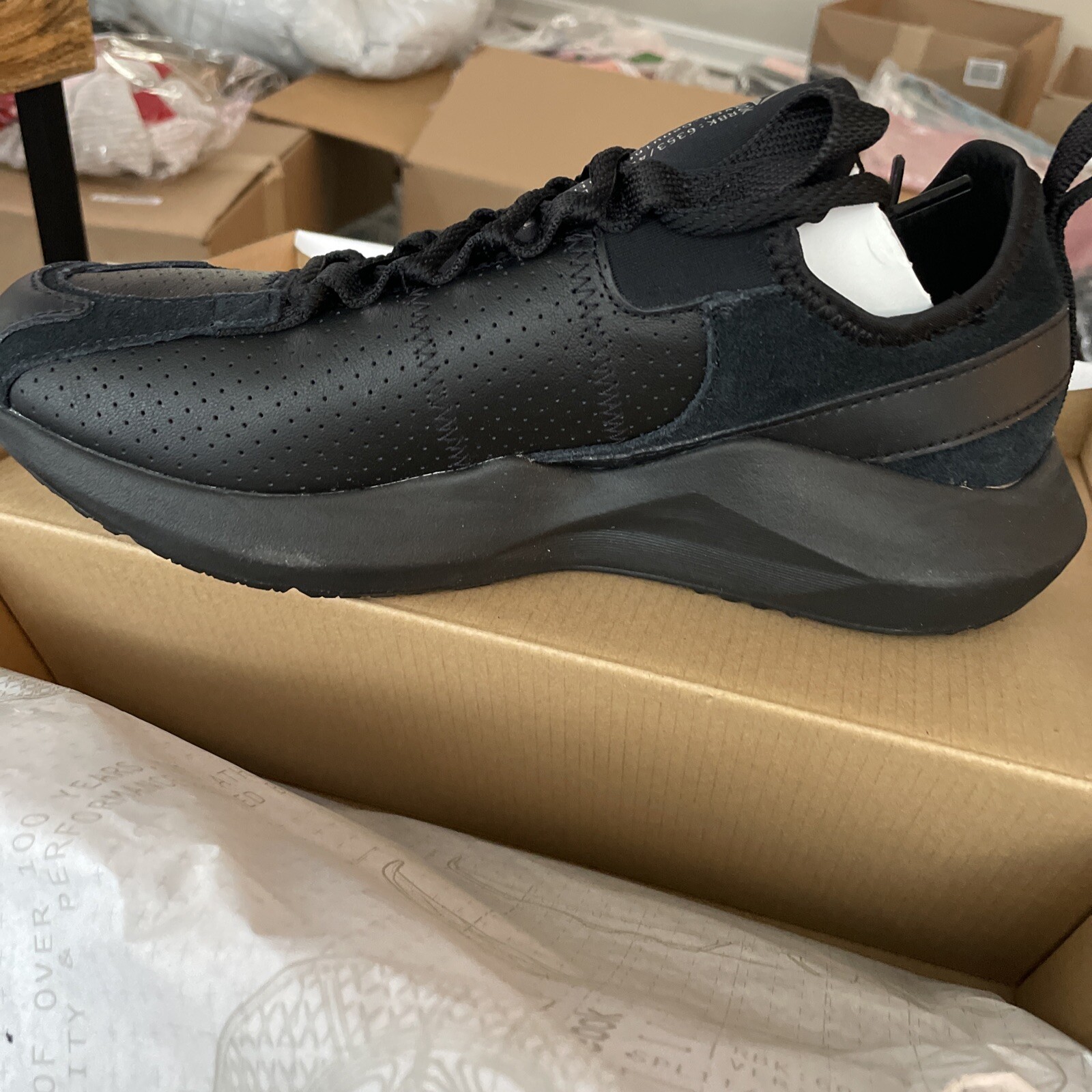 SAOLA Taglia 7 Reebok suola Fury nera trainer a croce