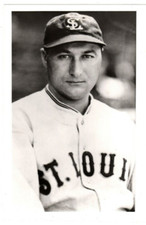PHOTO ST LOUIS BROWNS PITCHER GEORGE BLAEHOLDER - POPULARIZED 'THE SLIDER PITCH'