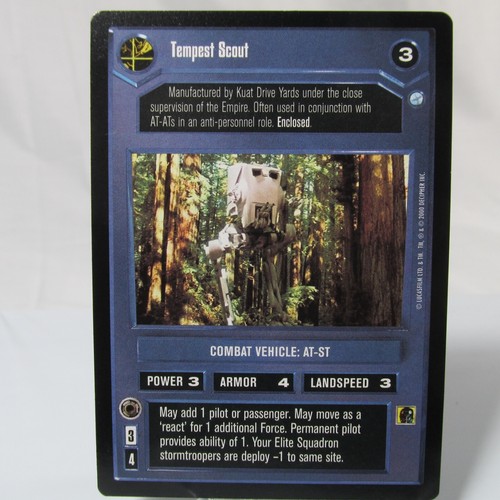 Endor - Star Wars CCG Customizeable Card Game SWCCG ~ Singles - Picture 96 of 103