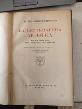 La letteratura artistica Manuale delle fonti della storia dell'arte moderna 1935